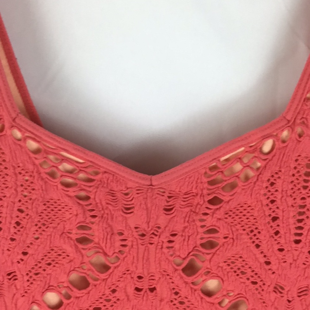 FREE PEOPLE INTIMATELY Pink Spandex Lace Dress - Picture 9 of 12